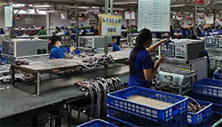 艾普智能仪器—定子测试系统在国外某大型企业批量应用现场